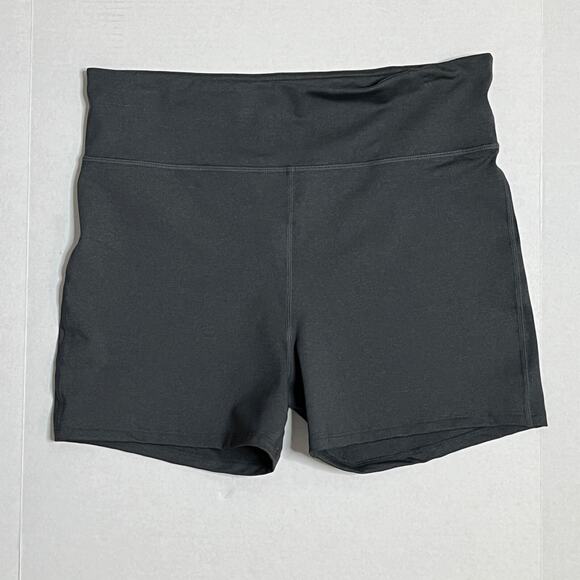 Adore Me Women's Haley Heather Shorty Biker Shorts XL Gray High Waist Athletic - Picture 2 of 4